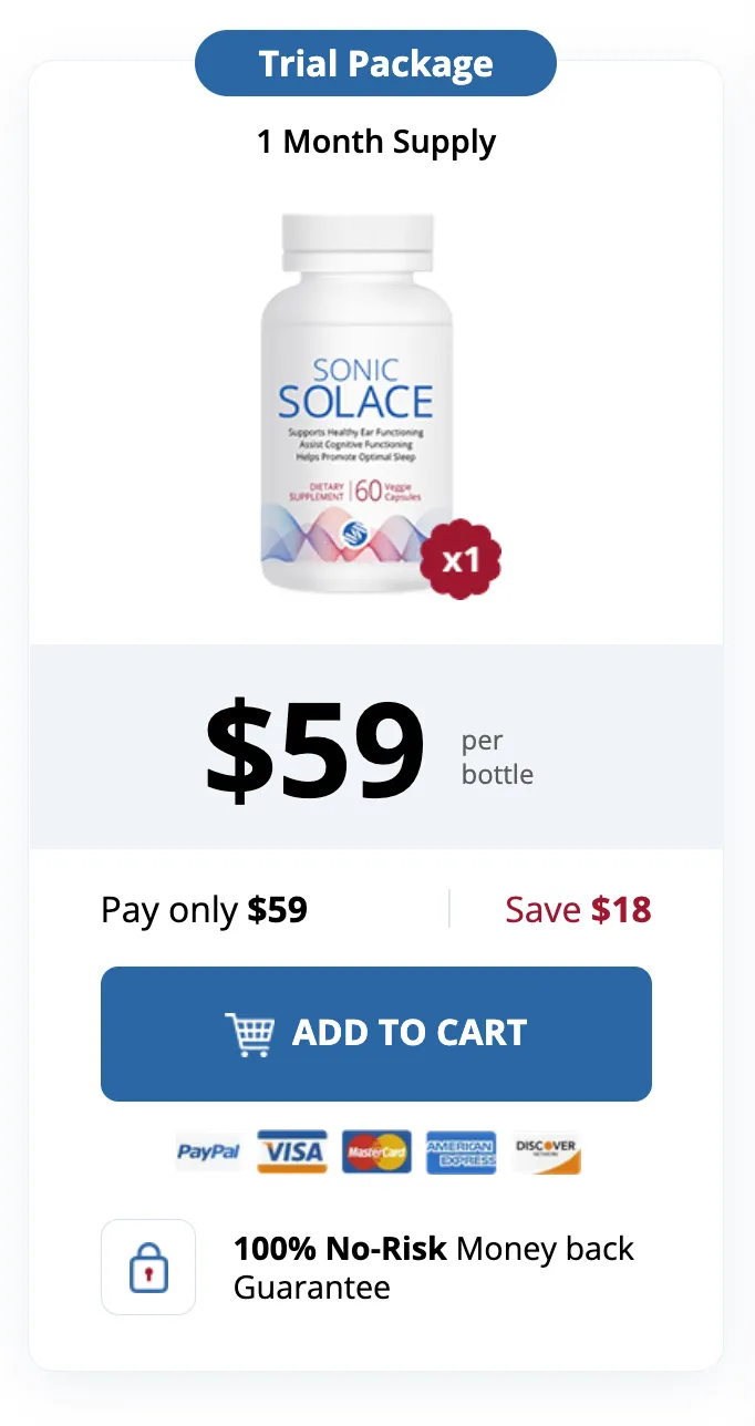 Order Sonic Solace 1 bottle