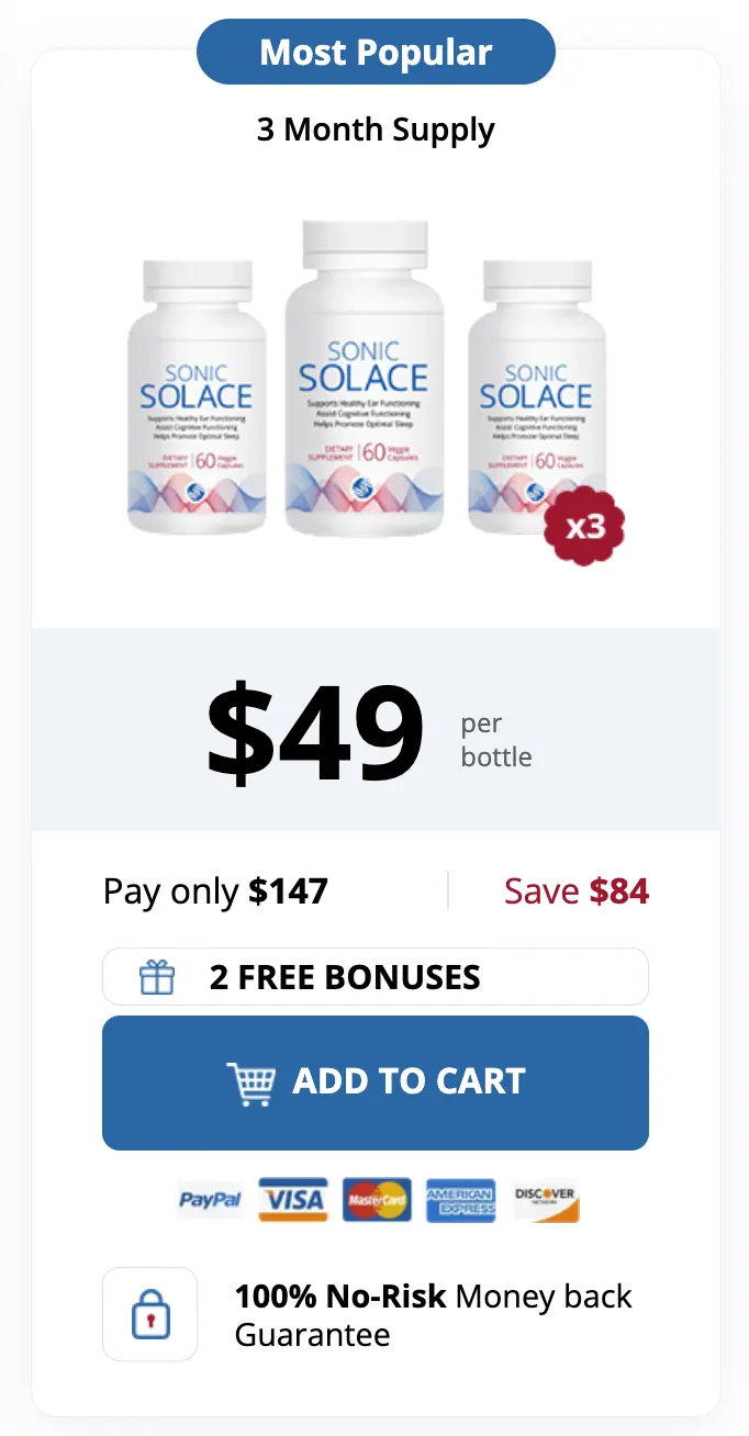 Order Sonic Solace 3 bottles